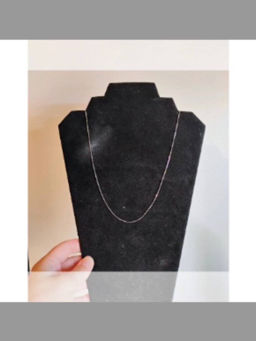 20 inch Sterling Silver chain necklace